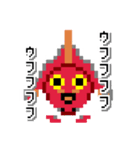 ドット絵 金魚ねぷた（個別スタンプ：29）