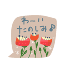 春が来たよ✳︎お花いっぱいスタンプ✳︎敬語（個別スタンプ：31）