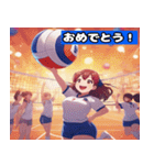 Volleyball Sweeties（個別スタンプ：6）