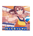 Volleyball Sweeties（個別スタンプ：18）