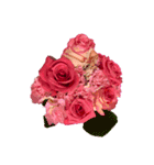 お花尽くしスタンプ薔薇ver（個別スタンプ：10）