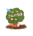 とんちゃんの絵本♪（個別スタンプ：14）