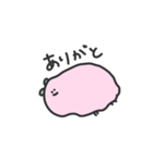 ピンクの綿菓子ちゃん（個別スタンプ：11）