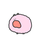 ピンクの綿菓子ちゃん（個別スタンプ：22）