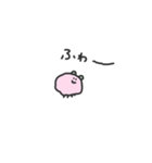 ピンクの綿菓子ちゃん（個別スタンプ：24）
