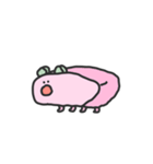 ピンクの綿菓子ちゃん（個別スタンプ：34）
