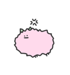 ピンクの綿菓子ちゃん（個別スタンプ：36）