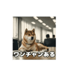 仕事に忠実な社畜犬 動く（個別スタンプ：1）