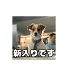 仕事に忠実な社畜犬 動く（個別スタンプ：20）