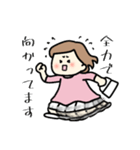 SPINの頑張る女子（個別スタンプ：2）