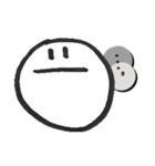 なんか言うてる白い丸いやつ（個別スタンプ：16）