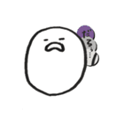 なんか言うてる白い丸いやつ（個別スタンプ：27）