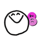 なんか言うてる白い丸いやつ（個別スタンプ：29）