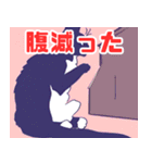 シックな猫のシルエットスタンプ（個別スタンプ：39）