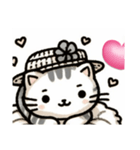 癒やされる猫（個別スタンプ：3）
