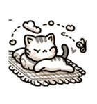 癒やされる猫（個別スタンプ：4）