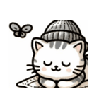 癒やされる猫（個別スタンプ：7）