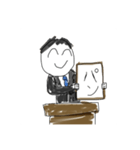 存在しない元号発表（個別スタンプ：1）