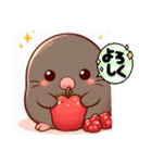 可愛いもぐたん（個別スタンプ：3）