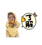 登羽すたんぷ（個別スタンプ：24）