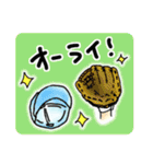 思い出スタンプ softball（個別スタンプ：12）