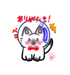 うちゅ〜♡猫（個別スタンプ：1）