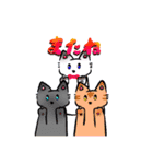 うちゅ〜♡猫（個別スタンプ：6）