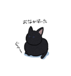 のんびりうさぎとげんきねこ（個別スタンプ：3）