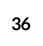 数字大好き 拡張版（個別スタンプ：15）
