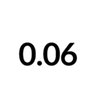 数字大好き 拡張版（個別スタンプ：37）