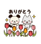 【犬＆猫】春スタンプ♡日常・新年度（個別スタンプ：5）