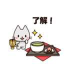 【犬＆猫】春スタンプ♡日常・新年度（個別スタンプ：10）