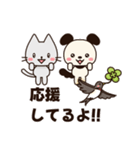 【犬＆猫】春スタンプ♡日常・新年度（個別スタンプ：25）