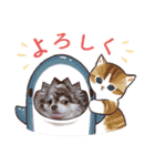 しろい先輩（体調いかが編）（個別スタンプ：22）