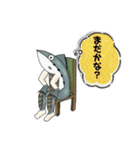 きもかわ図鑑スタンプ 【魚人編】（個別スタンプ：10）