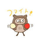 ミミズクさんの日常スタンプ（個別スタンプ：21）