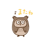 ミミズクさんの日常スタンプ（個別スタンプ：27）