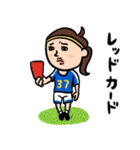 サッカー女子 毎日サッカー（個別スタンプ：8）