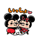 igarashi yuri画♪ミッキー＆ミニー（個別スタンプ：12）