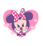 ミニーマウス♡So cute！（個別スタンプ：3）