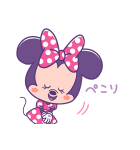 ミニーマウス♡So cute！（個別スタンプ：8）