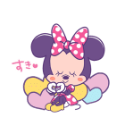 ミニーマウス♡So cute！（個別スタンプ：10）