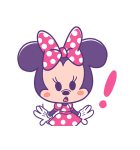 ミニーマウス♡So cute！（個別スタンプ：22）