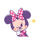 ミニーマウス♡So cute！（個別スタンプ：23）