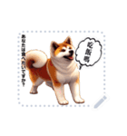 The high profile daily life of Akita Inu（個別スタンプ：20）