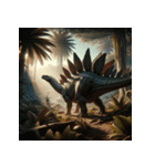 荘厳なステゴサウルス（個別スタンプ：5）