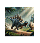 荘厳なステゴサウルス（個別スタンプ：24）