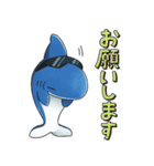 関西弁のええサメ、のんびりシャーくん！（個別スタンプ：4）