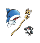 関西弁のええサメ、のんびりシャーくん！（個別スタンプ：35）
