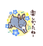 4うさぎ[春]（個別スタンプ：33）